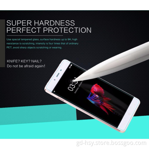 HUYSHE glass screen protector for OnePlus X mobile phone use tempered glass anti-fingerprint anti-scratch